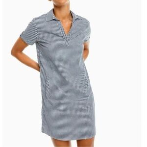 Southern Tide Women’s Gingham Boxy Comfy Classic Feminine Shirt Dress Size Small